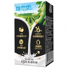 维他奶 黑豆奶植物蛋白饮料 250ml/盒（请按24的倍数下单）