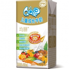 伊利 QQ星儿童成长牛奶（营养均膳型）125ml*20盒