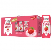 伊利 味可滋 草莓牛奶 240ml*12盒/礼盒装
