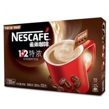 雀巢（Nestle）速溶咖啡 1+2 特浓饮品 30条×13g