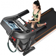 立久佳（LIJIUJIA)跑步机 家用 折叠健身器材大型静音跑步机10.1吋电动调坡 JD850 ZS
