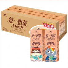 统一 奶茶（巧克力）250ml*24盒/箱 整箱