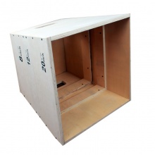 波动（BODONG） 波动升级款木质梯形跳箱3种高度综合体能训练箱