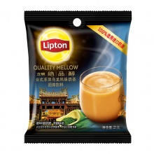 立顿Lipton 奶茶 绝品醇台式冻顶乌龙奶茶24包504g 速溶固体饮料办公室休闲下午茶