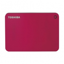东芝 TOSHIBA V9 高端系列 2.5英寸 移动硬盘（USB3.0）1TB（活力红）