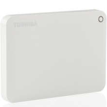 东芝（TOSHIBA）V9 CANVIO高端系列 2.5英寸 移动硬盘（USB3.0）1TB（清新白）