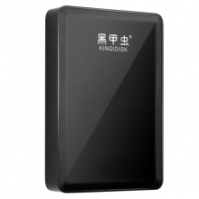 黑甲虫 K400 K系列4TB便携式2.5英寸USB3.0移动硬盘 商务黑