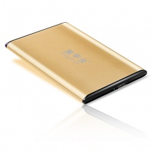 黑甲虫 SLIM320 SLIM系列320G金属超薄款2.5英寸便携式USB3.0移动硬盘 中国金