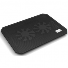 诺西（NUOXI）S200C 笔记本散热器 （笔记本支架/散热垫/电脑配件/2风扇/静音散热架/黑色/15.6英寸）