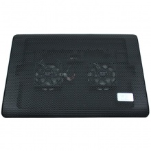 诺西（NUOXI）L112 笔记本散热器（笔记本支架/散热垫/电脑配件/2风扇/静音散热架/黑色/15.6英寸）