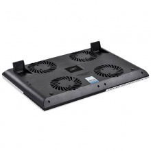 九州风神（DEEPCOOL） X8 笔记本散热器（4颗10CM风扇/纯铝面板/角度可调/电脑支架/适用于17英寸 ）
