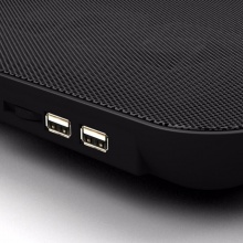 诺西（NUOXI）S400 笔记本散热器（笔记本支架/散热垫/电脑配件/带调节风速和支架/4风扇/黑色/15.6英寸