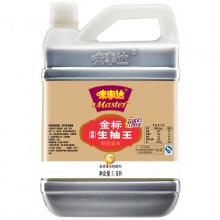 味事达（ Master）金标生抽王酱油 1.6L 调料调味品