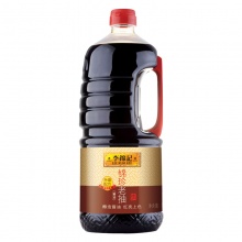 李锦记 锦珍老抽 非转基因大豆酿造红烧酱油 1.75L