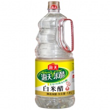海天 白米醋 饺子醋白醋酿造米醋香醋陈醋 调料调味料1.9L