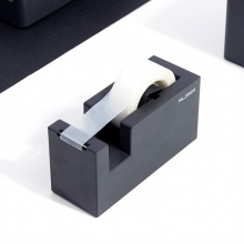 纽赛(NUSIGN)创意胶带座 胶带纸切割器 桌面摆件 深空灰NS121