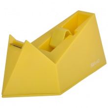 可得优（KW-triO） 3339胶带座小号胶带座创意胶带台胶带切割器封口透明胶带胶布座 黄色