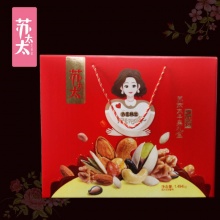 苏太太 干果礼盒 炒货零食大礼包 混合坚果特产 礼盒 1494g