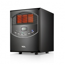 TCL 恒温取暖器 家用静音电暖器 别墅居浴两用节能省电快热遥控暖风机 多功能移动式电暖气 TN-PH-15S