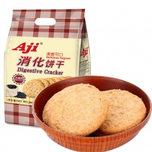 Aji 饼干蛋糕 零食 粗粮全麦代餐 消化饼干 芝麻味380g/袋