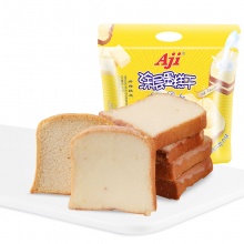 Aji 饼干蛋糕 零食 面包干 糕点 涂层蛋糕干 牛奶巧克力味 300g/袋