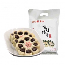 北京稻香村 糕点 北京特产 饼干蛋糕 休闲零食 枣花酥240g