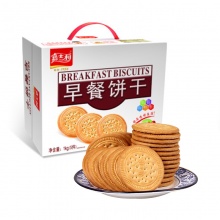 嘉士利 零食 饼干蛋糕 早餐饼干 红枣味1000g/盒