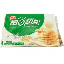 华美（huamei） 曲奇华夫饼消化饼干蛋卷蛋糕下午茶糕多款可选点年货牛奶零食 （每日粗粮饼干380g）
