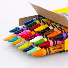 绘儿乐Crayola 儿童绘画玩具画笔套装水彩笔蜡笔颜料调色盘画册 可水洗画画套装7件套