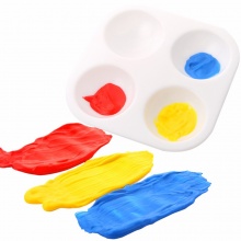 美乐（JoanMiro）儿童可水洗颜料 10色100ml手指画颜料套装 JM01559