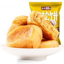 盐津铺子 肉松饼干 传统糕点点心蛋糕早餐面包办公室零食休闲食品380gx3袋