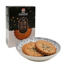 小林煎饼 饼干蛋糕休闲零食 如意煎饼85g/盒 芝麻味