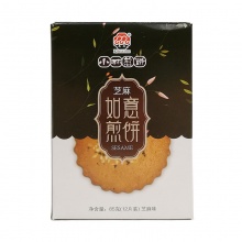 小林煎饼 饼干蛋糕休闲零食 如意煎饼85g/盒 芝麻味