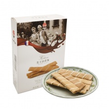 小林煎饼 饼干蛋糕休闲零食 法蕾卷 芝士味红茶味注心饼干 55克（5包）/盒 芝士味