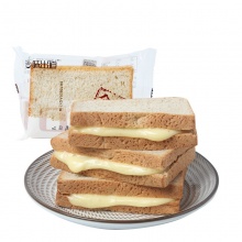 味出道 全麦吐司面包56g/个 蒸蛋糕手撕面包网红零食美味营养早餐粗粮饼干糕点