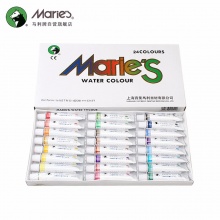 马利（Marie's）水粉颜料 24色 /12ml颜料套装 7324L