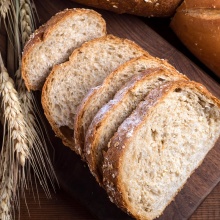 新良全麦面包粉 烘焙原料 全麦粉 小麦粉含麦麸皮 高筋面粉 500g