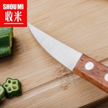收米（ShouMi） 雕刻刀厨师雕花刀套装水果蔬食品面塑工具主刀拼盘厨房刀具 刻花刀四件套