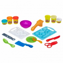 孩之宝（Hasbro) 培乐多 手工彩泥橡皮泥 安全无毒 创意厨房系列 厨师工具款B9012