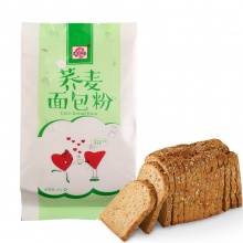 家御品荞麦面包粉 杂粮粗粮面粉高筋面粉烘焙原料面包专用面粉350g
