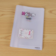 小学生16K透明书皮卡通书套10个装 包书皮塑料书壳自粘封条包书套