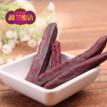 楼兰蜜语 紫薯脆干100g/袋 休闲零食小吃紫薯干脆地瓜干果蔬干