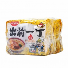 中国香港 出前一丁（NISSIN）方便面辛辣XO海鲜酱味 100g*5包