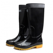 回力 雨鞋男式高筒防水雨鞋户外雨靴套鞋 HXL807 黑色高筒 43码
