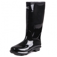回力 雨鞋男式高筒防水防滑雨鞋胶鞋户外雨靴套鞋 HXL818 黑色高筒 41码
