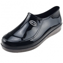 回力 雨鞋男女款低帮防水鞋时尚雨靴 HXL3288 黑色男款 41码