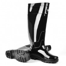 回力（Warrior） 高筒劳防雨鞋胶鞋工作鞋水鞋男款雨靴 HXL8199 黑色高筒 40