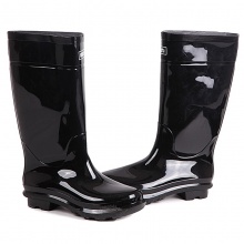 回力（Warrior）雨鞋男式高筒防水防滑雨鞋户外雨靴套鞋胶鞋 HXL838 黑色高筒 41