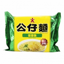 公仔（DOLL）方便面泡面儿童 中国香港公仔面鸡蓉味方便面5包装 港式滋味