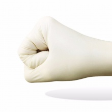 爱马斯（AMMEX） 爱马斯一次性乳胶手套 实验室家务加厚劳防滑手套美容口腔TLFC 100只/ 小号S